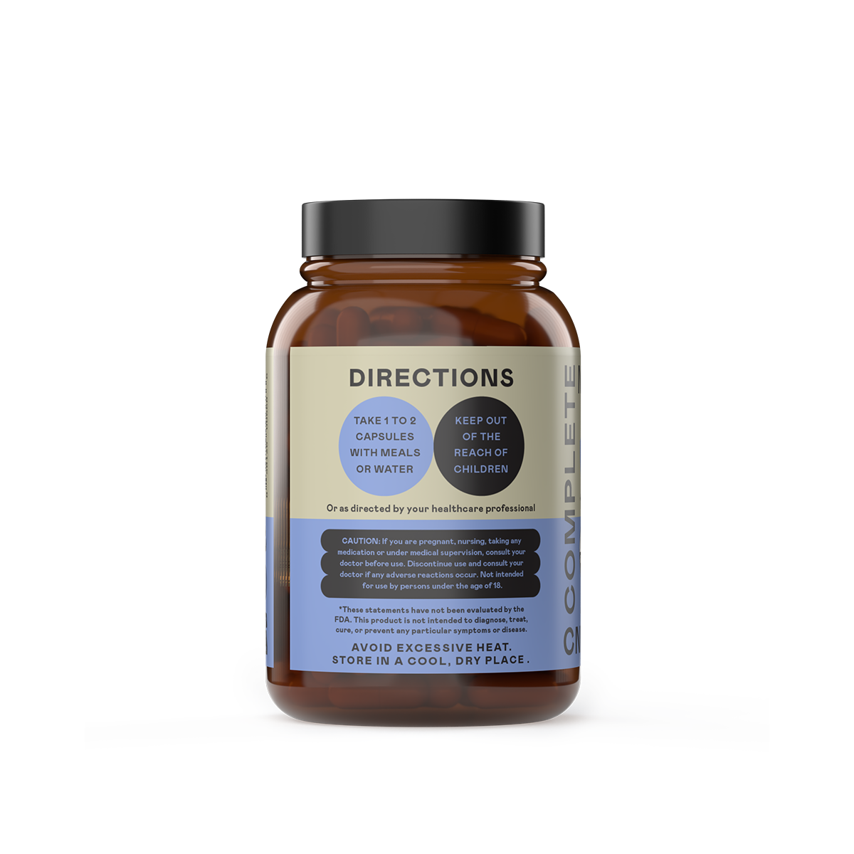 Organic Stress Balance & Calming Capsules