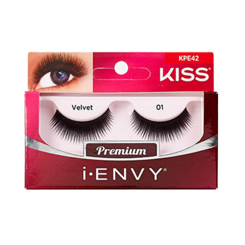 Kiss Velvet 01 False Eyelashes - KPE42