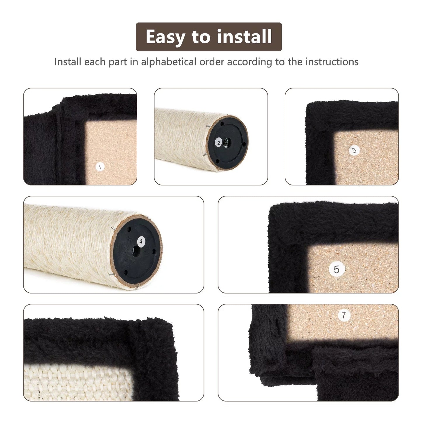 Wall-Mounted Cat Condo & Climbing Tower – Space-Saving, Sturdy & Fun for Multiple Cats