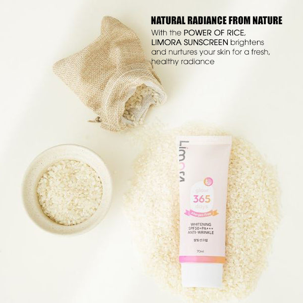LIMORA Rice Whitening Suncream