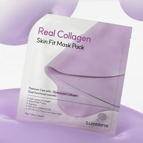 LUMIDERM Real Collagen Skin Fit Mask Pack