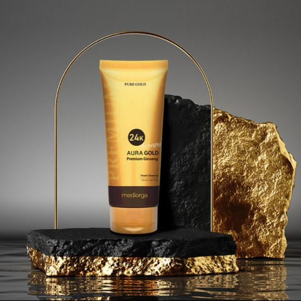 MEDIORGA 24K Aura Gold Foam Cleanser