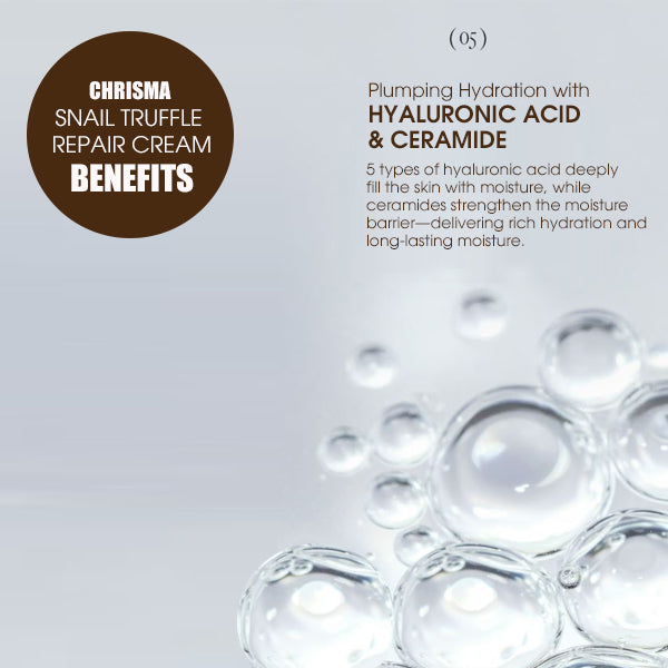 Chrisma Snail Truffle Repair Cream 70ml | Hydrating Korean Repair