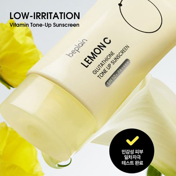 BEPLAIN Lemon C Glutathione Tone Up Suncream
