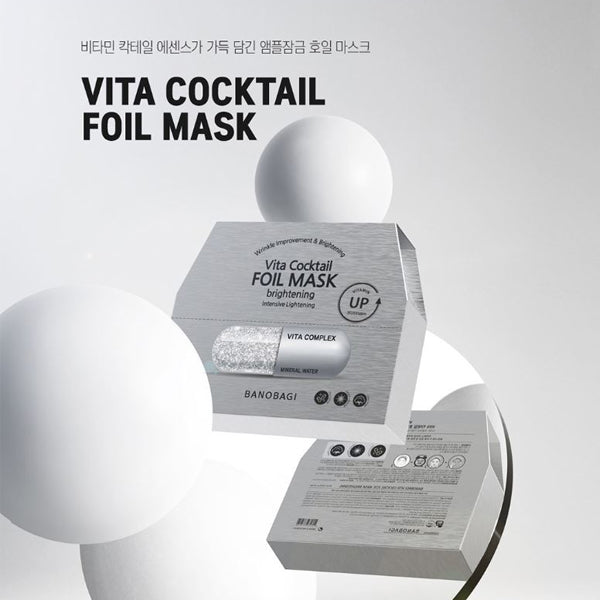 [BANOBAGI] Vita Coctail Foil Sheet Mask – Brightening