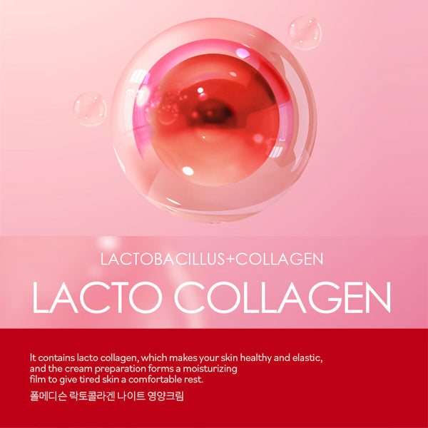 PAUL MEDISON Lacto Collagen Night Nourishing Cream