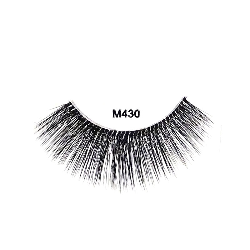 Miss Lash 4D M430 False Eyelashes Black