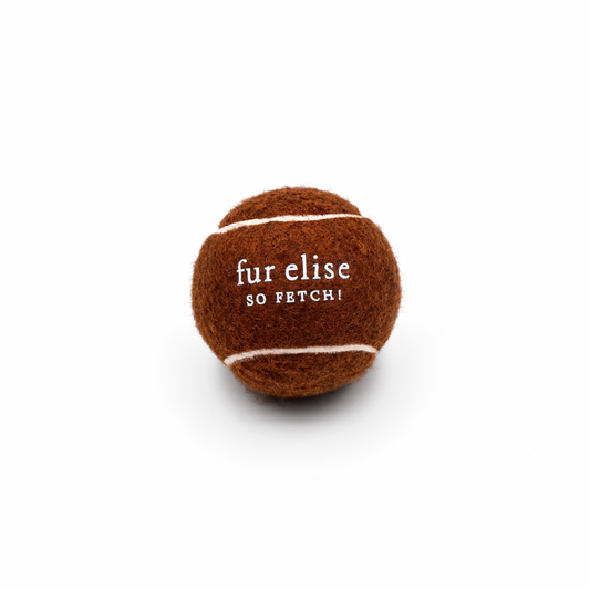 So Fetch! Tennis Ball - Brune