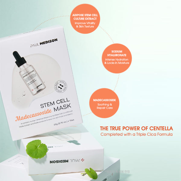 PAUL MEDISON Stem Cell Madecassoside Sheet Mask