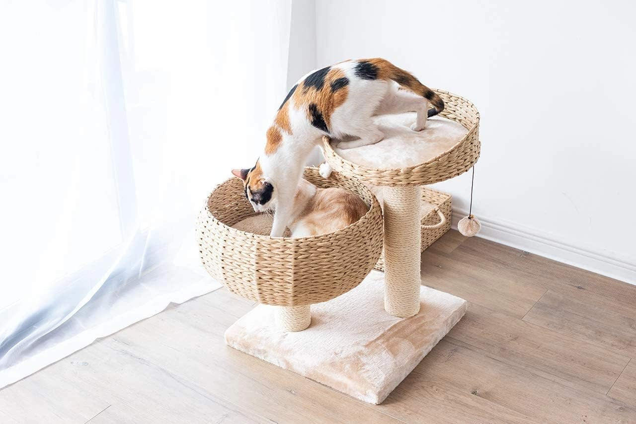 PetPals Cozy Cat Tree – Eco-Friendly, Stylish & Fun for Your Cat!