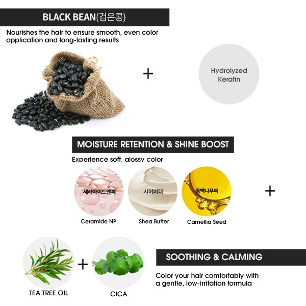 [CELLREBORN] Black Bean Quick Speed Hair Color