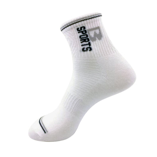 Men's Cotton Athletic Running Ankle Socks with Cushion