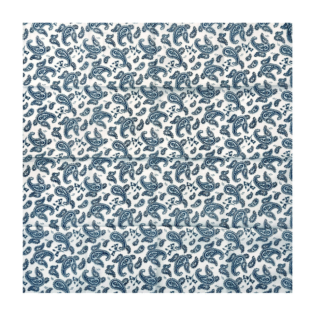 100% Cotton Fashion Square Scarf Made in Korea with Design Pattern