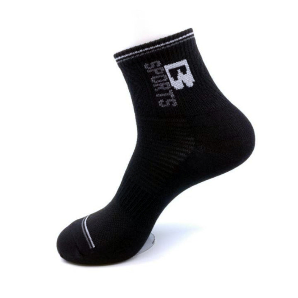 Men's Cotton Athletic Running Ankle Socks with Cushion