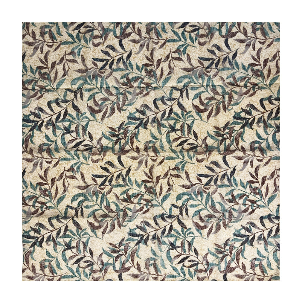 100% Cotton Fashion Square Scarf Made in Korea with Design Pattern