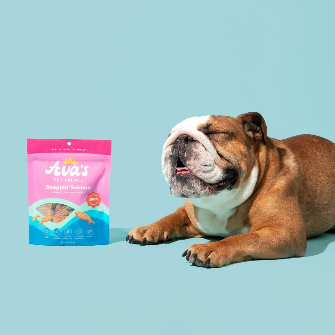 Crunchy Jerky Dog Treats - Snappin' Salmon