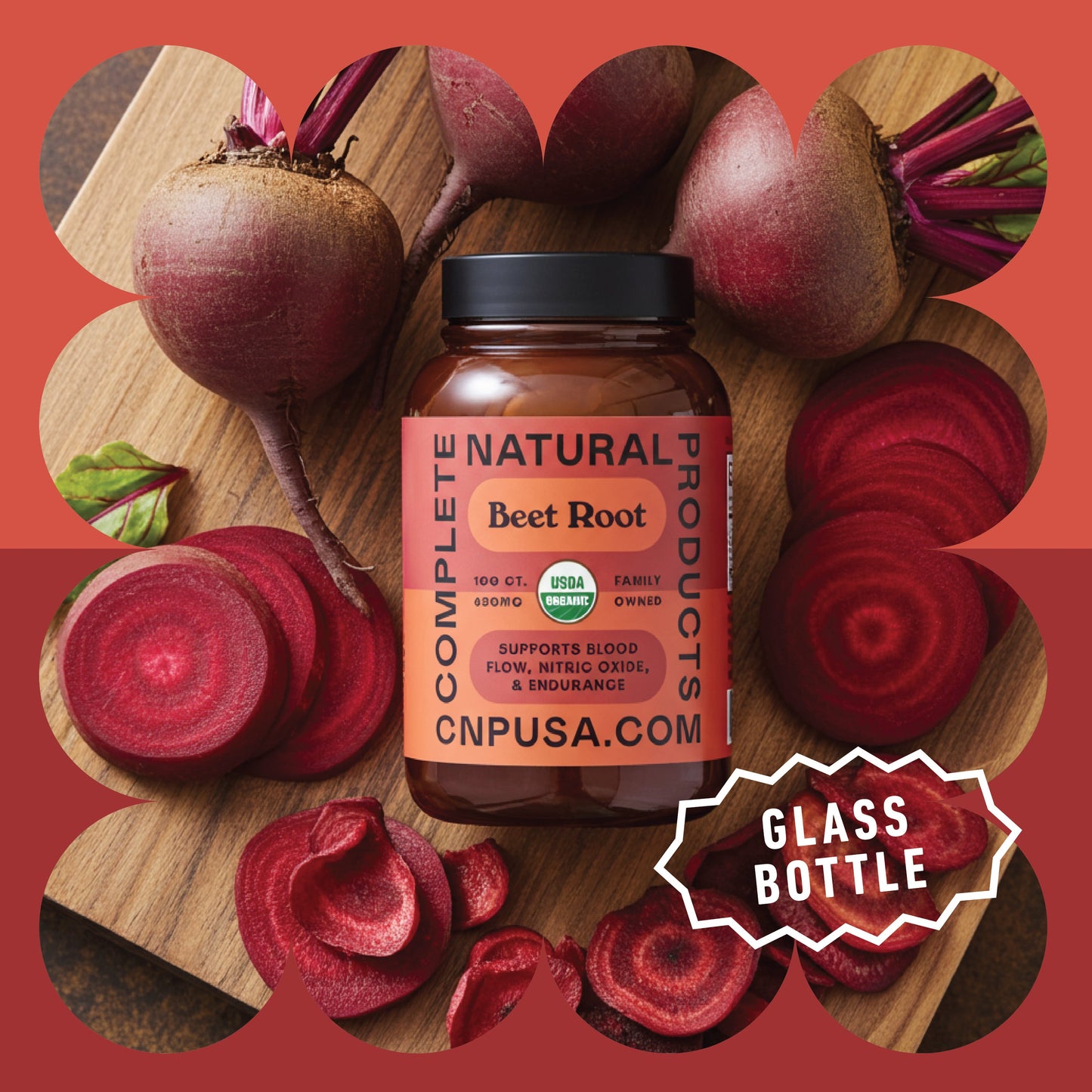 Organic Beet Root Capsules