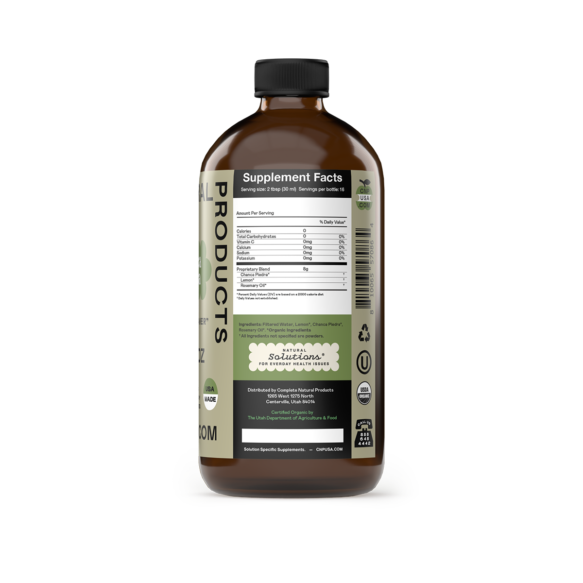 Chanca Piedra Concentrate - 16oz Organic Glass Bottle