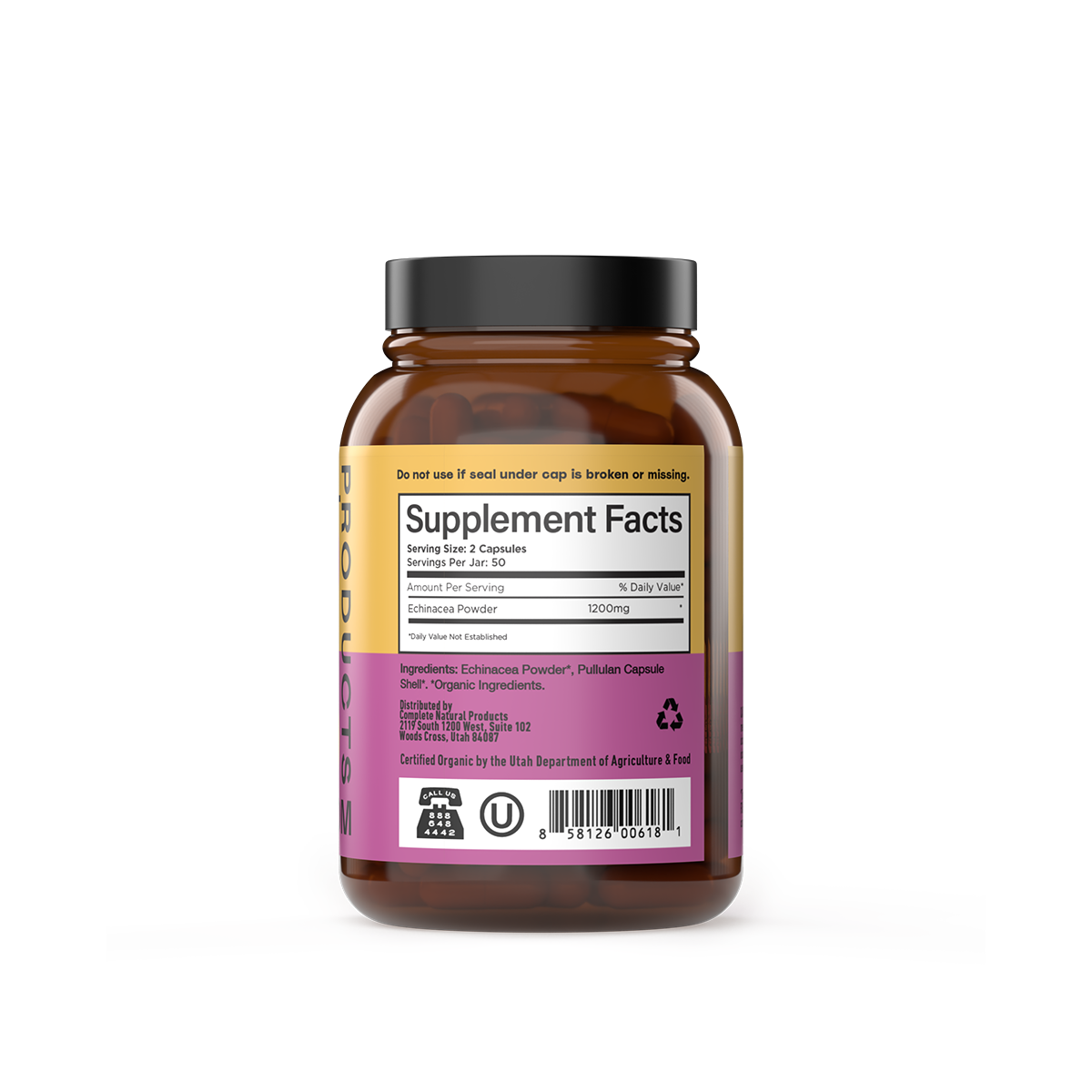 Organic Echinacea Capsules