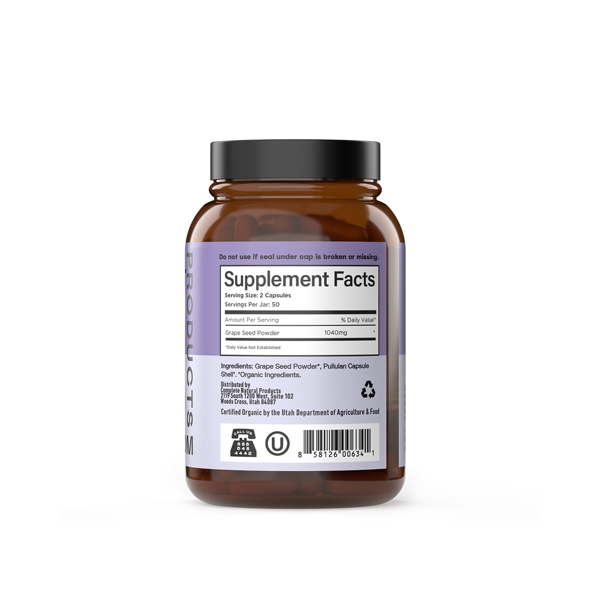 Organic Grape Seed Capsules