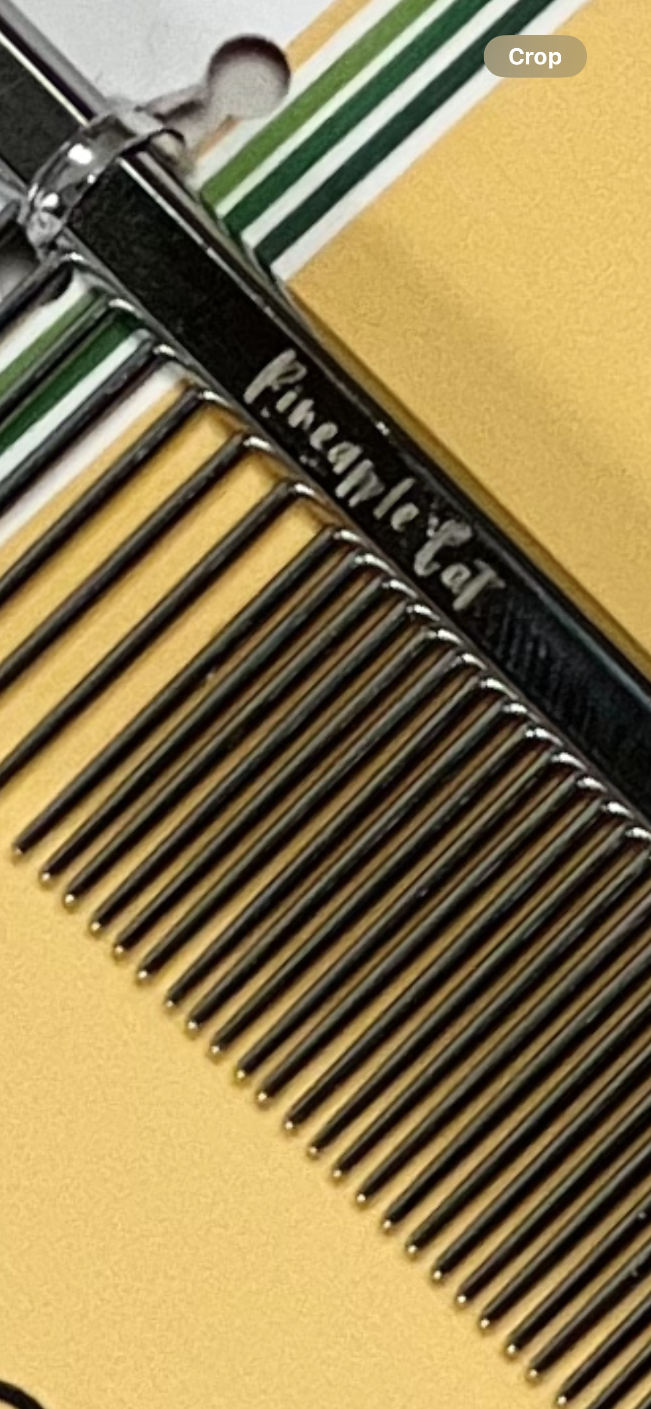 Short-haired cat comb