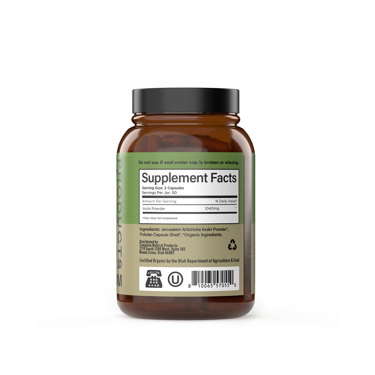 Organic Inulin Capsules