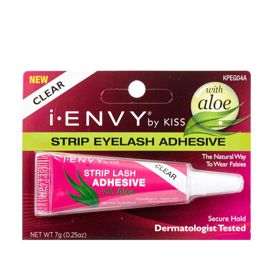 Kiss Clear Eyelash Adhesive with Aloe