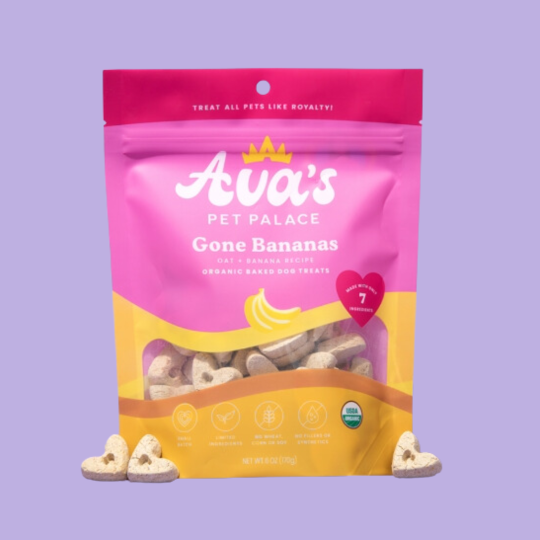 Organic Baked Dog Treats - Gone Bananas