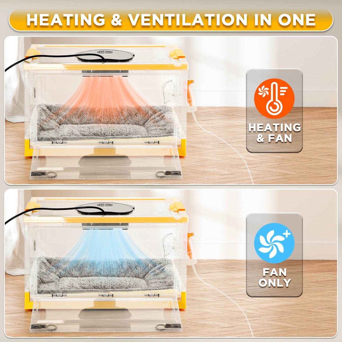 Neighborhood Pet Incubator, White Translucent