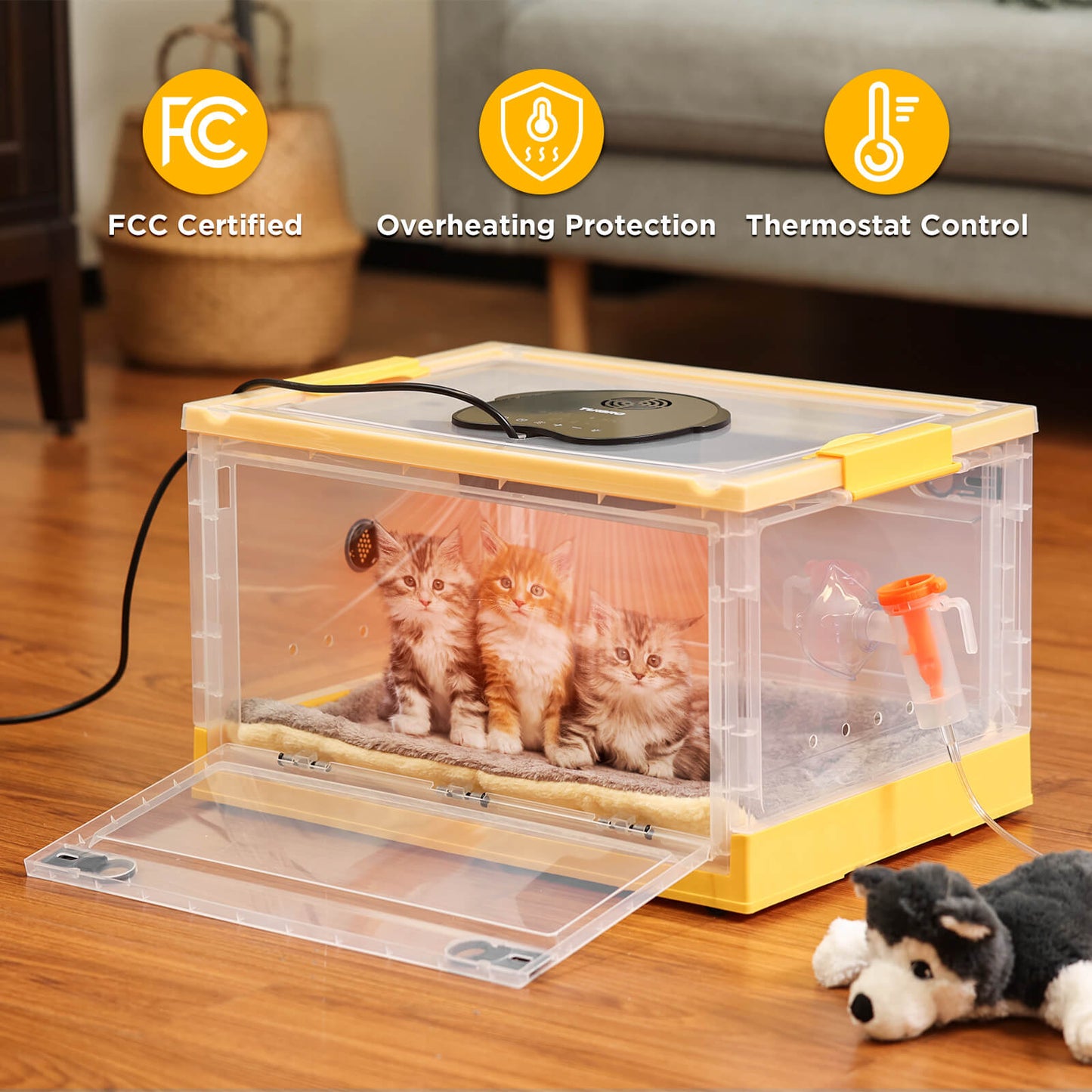 Neighborhood Pet Incubator, White Translucent