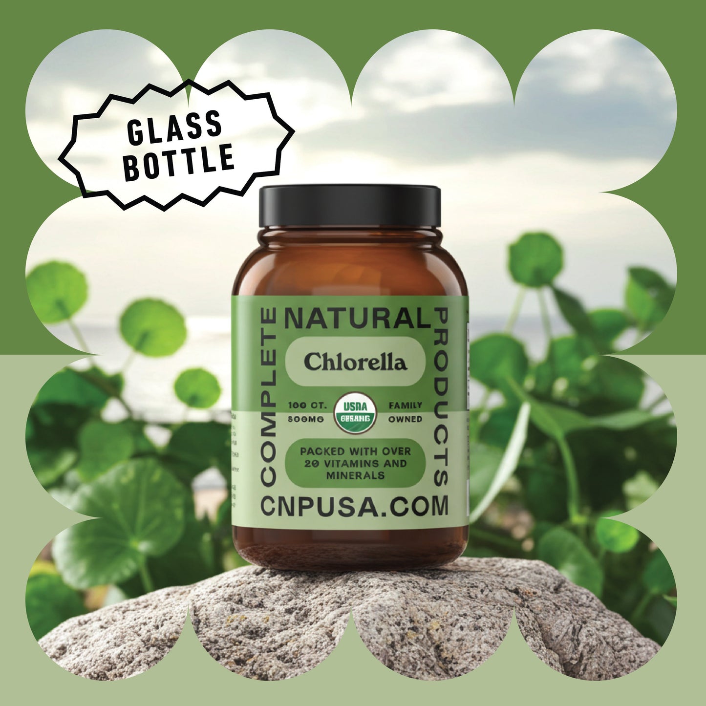 Organic Chlorella Capsules