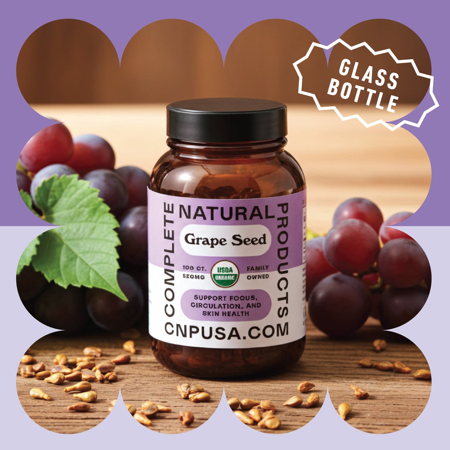 Organic Grape Seed Capsules