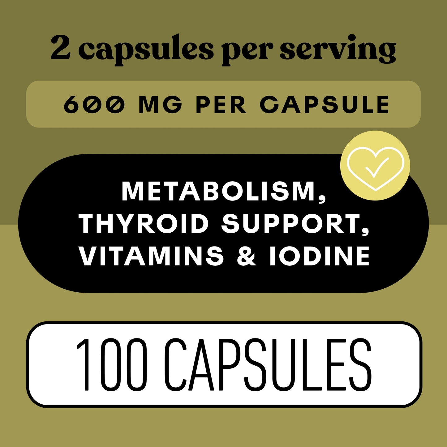 Organic Kelp Capsules