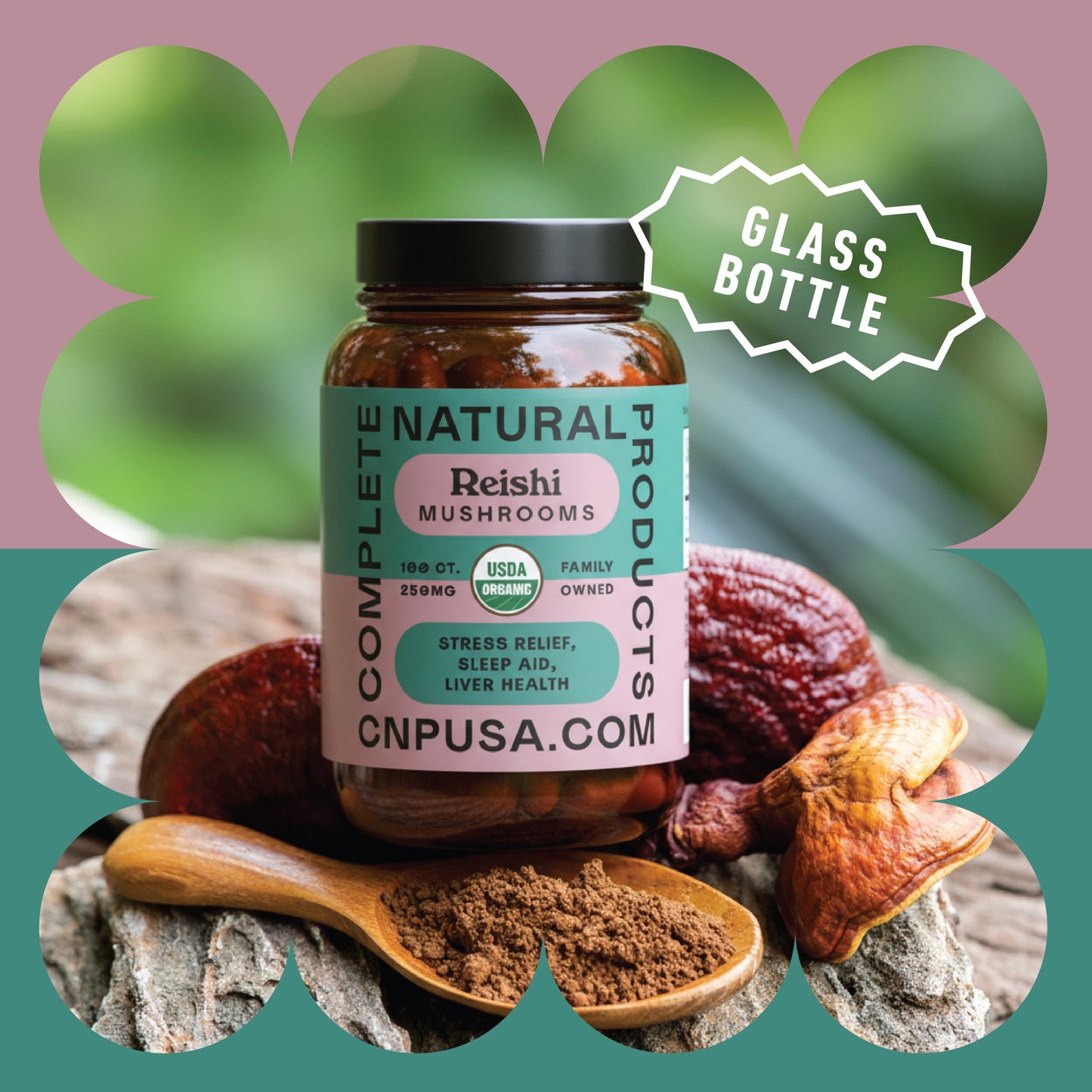 Organic Reishi Capsules