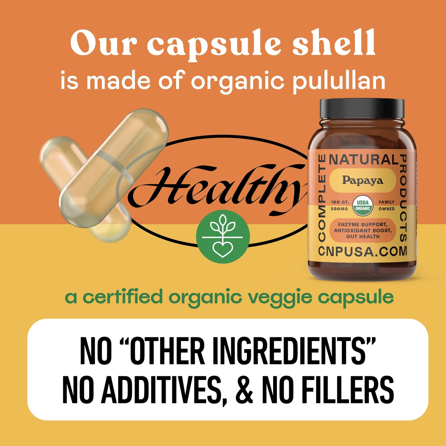 Organic Papaya Capsules