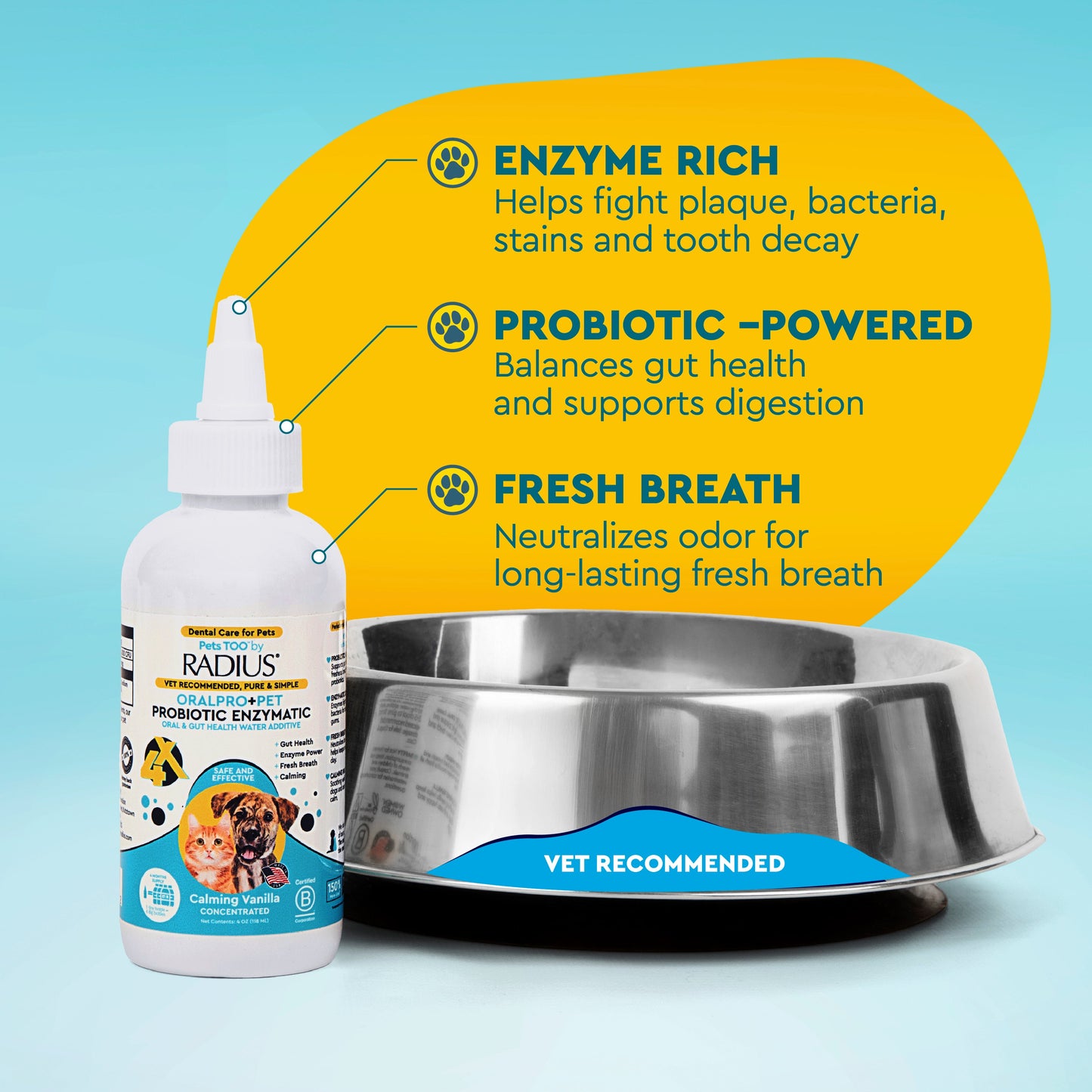 OralPro+ Pet Probiotic Enzymatic Water Additive