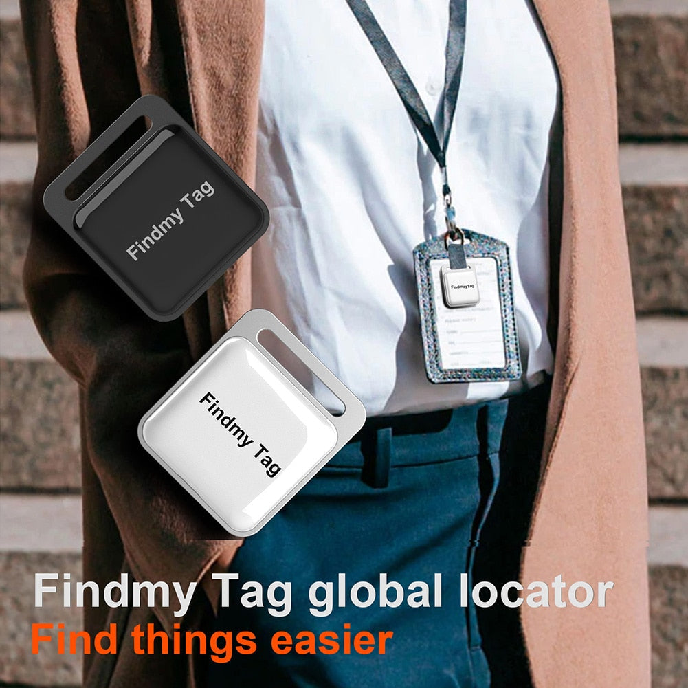 1PC Mini Tracking Device Tag Key Child Finder Pet Tracker Location Bluetooth Tracker Smart Tracker Vehicle Anti-lost GPS Tracker