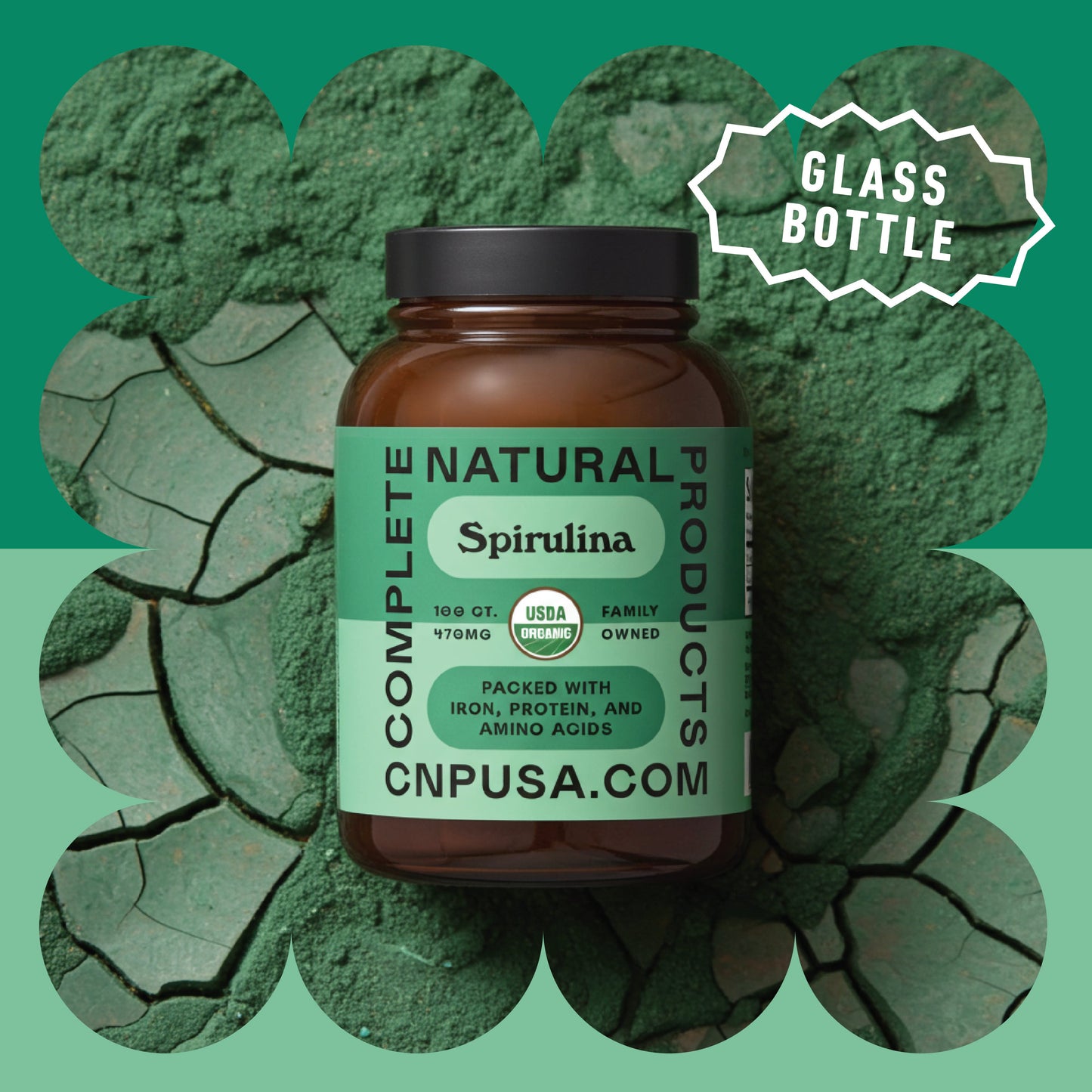 Organic Spirulina Capsules