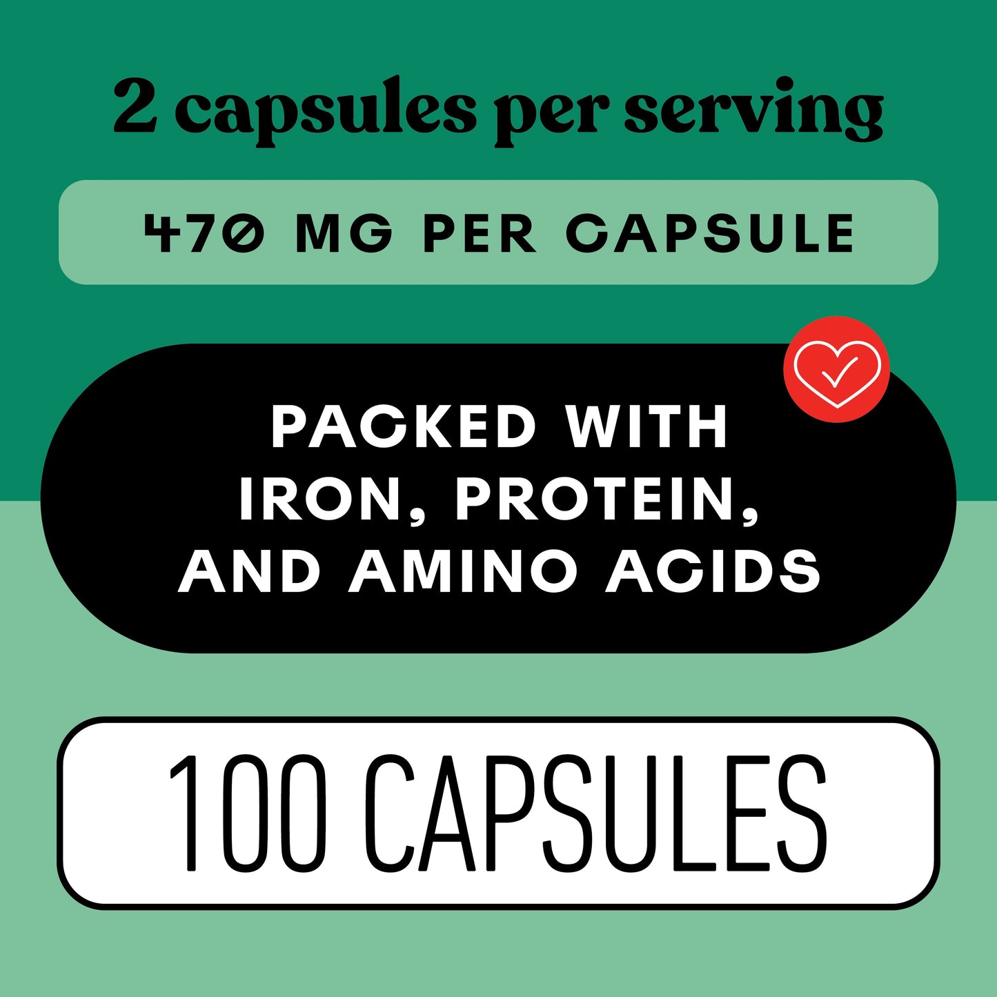 Organic Spirulina Capsules