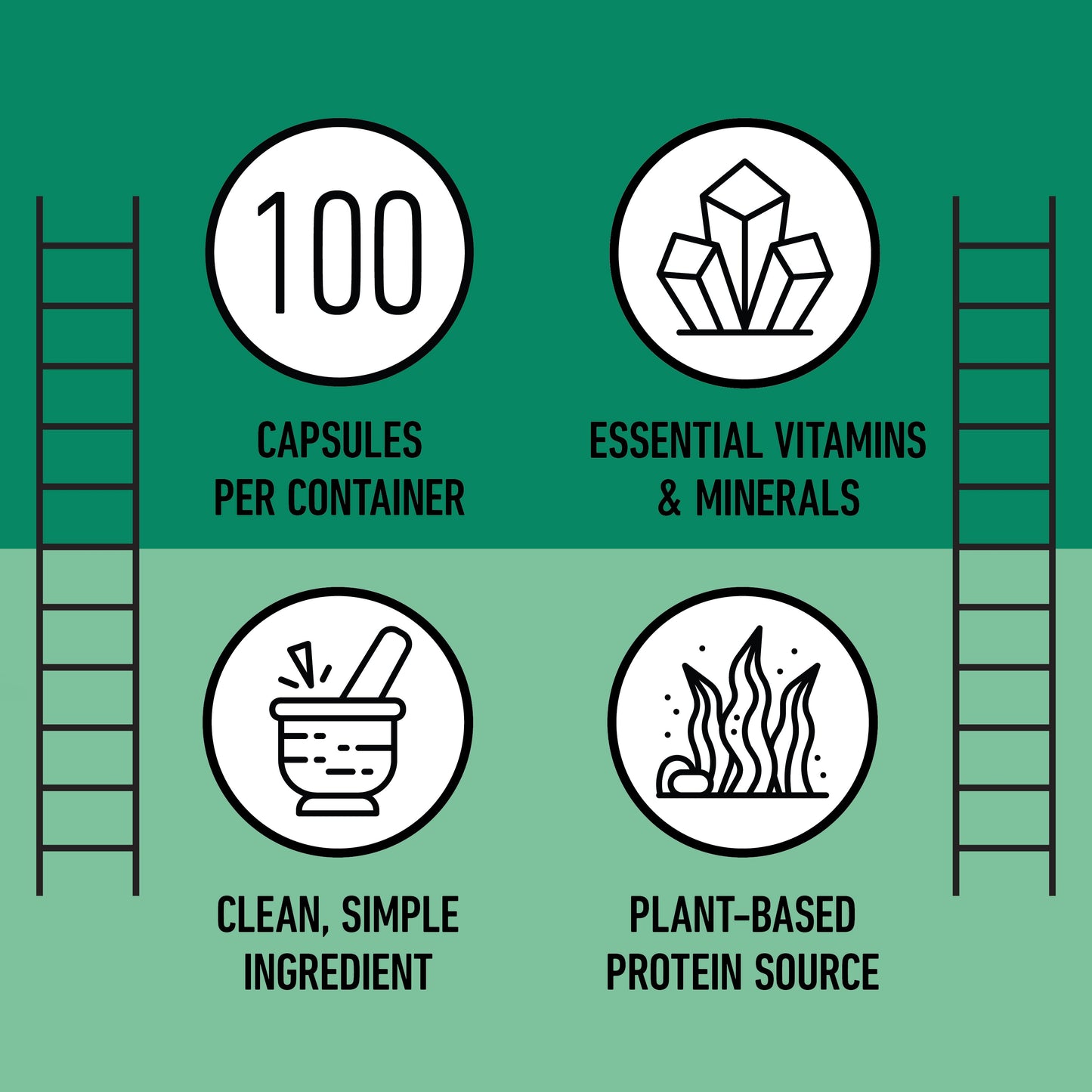 Organic Spirulina Capsules