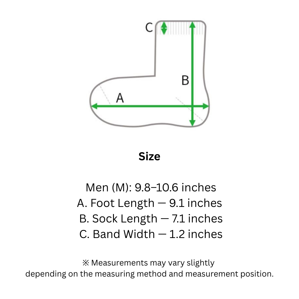 Men's Premium Plain Ribbed Crew Socks
