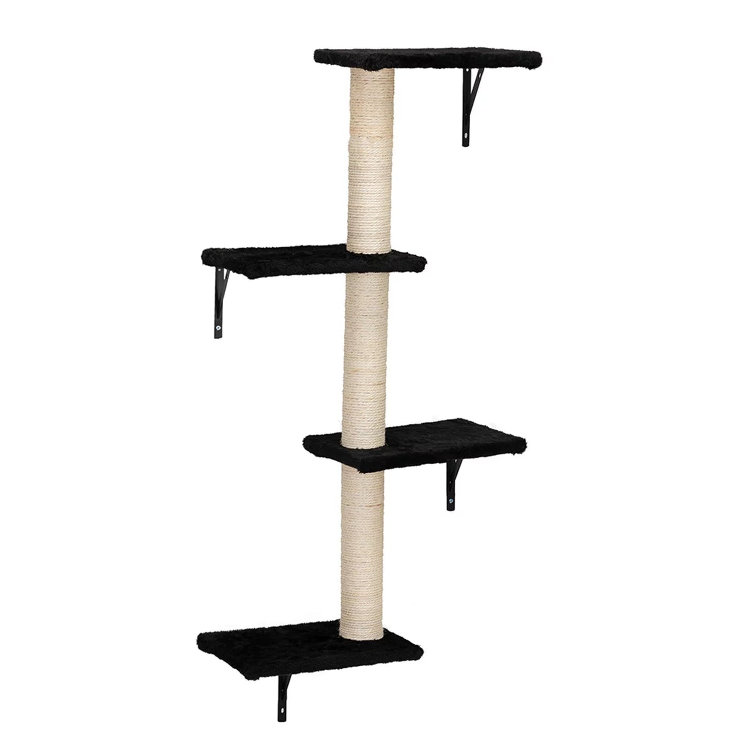 Wall-Mounted Cat Condo & Climbing Tower – Space-Saving, Sturdy & Fun for Multiple Cats