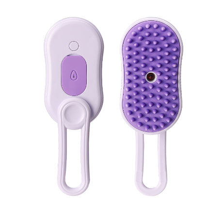 3-in-1 Electric Cat & Dog Steam Brush – Pet Grooming & Hair Removal