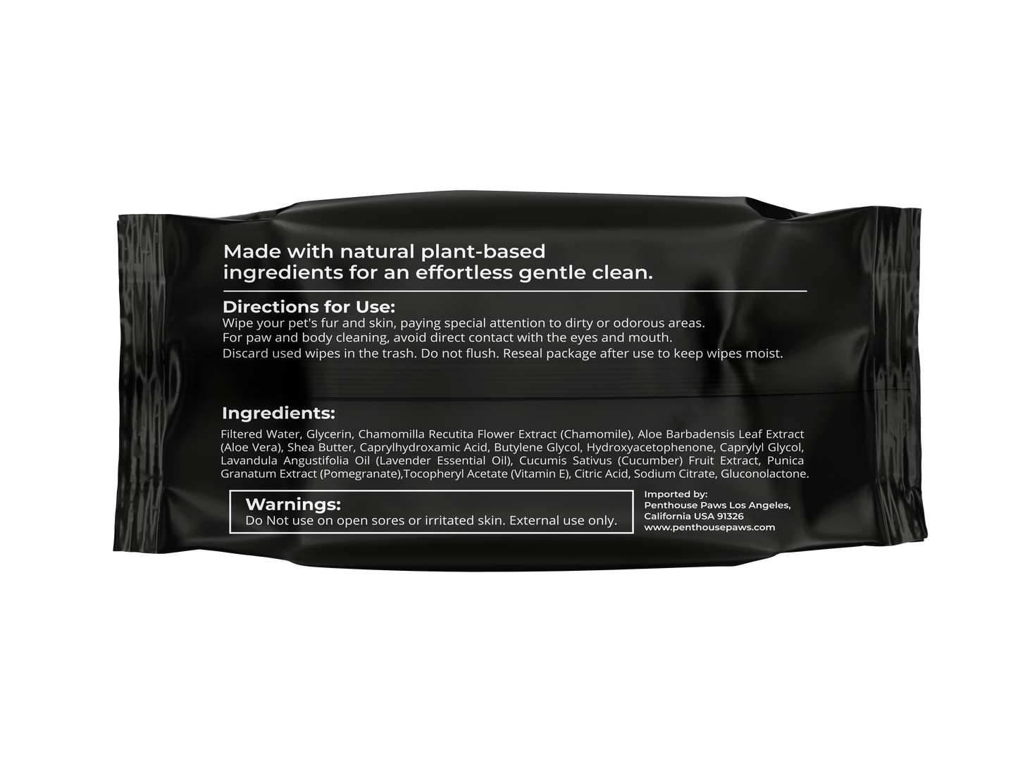 Paws & Body Pet Wipes