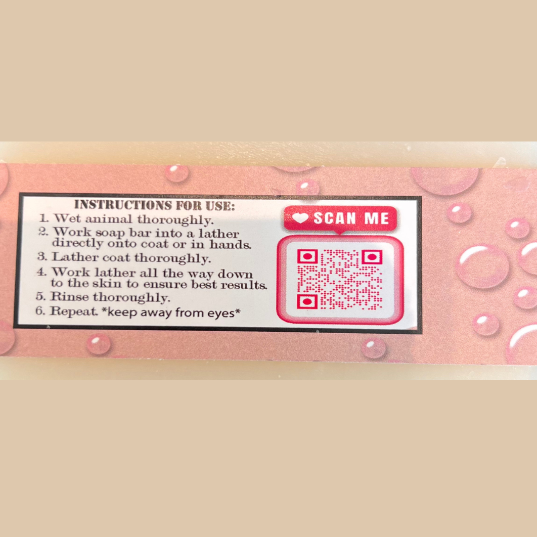 Clean Pussy Cat shampoo bar Aloe & Green Clover