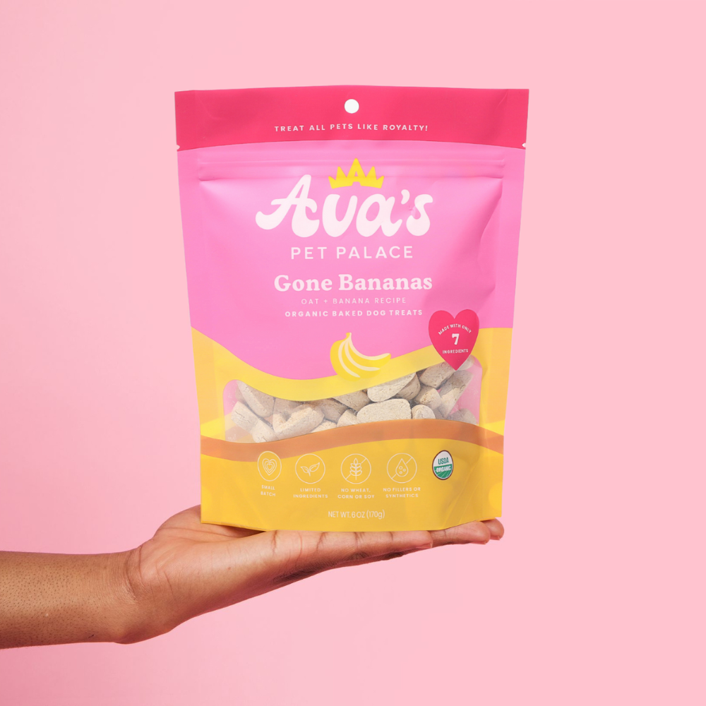 Organic Baked Dog Treats - Gone Bananas