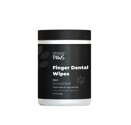 Pet Finger Dental Wipes (50 Count)